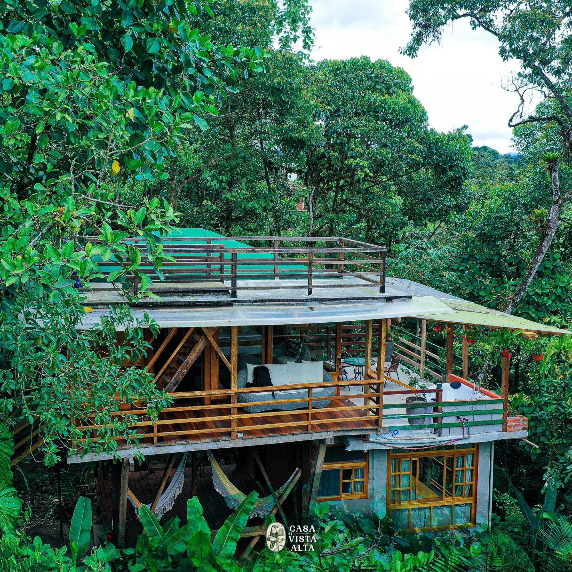 Casa De Vista Alta Hotel Mindo Buitenkant foto
